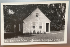 Vintage Postcard 1930-1945 First Law school of America, Litchfield, Conn. (RPPC) picture
