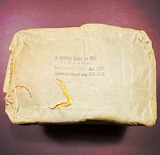 Original WWI German Military Medical Package “Belly Bandages” picture