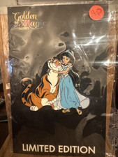 Disney Acme HotArt Pin - Best Friends Jasmine & Raja LE 500 Silver Artist Proof picture