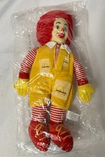 Vintage c.1984 Ronald McDonald Doll PA-4132 HK McDonald's Promotional Complete picture