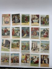 Antique 1898 Lot 51 Sunday School Bible Lesson Picture Cards Victorian Ephemera picture
