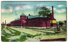 American Locomotive Company Works Schenectady NY c1910s Postcard picture