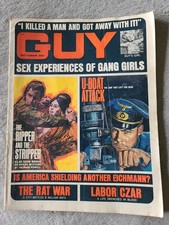 Vintage October 1966 Guy Adventures Action Style Magazine Cheesecake War Etc picture