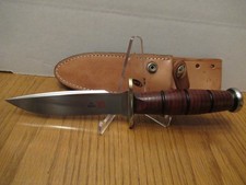 Vintage Al Mar Grunt I 4020 Seki Japan Fixed Blade Combat Fighter Knife picture