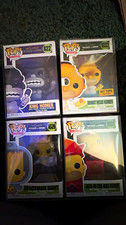 Funko Pop TV The Simpsons Treehouse of Horror Lot of 4 Homer & Bart Vinyls picture