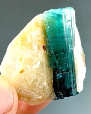 Beautiful Blue Tourmaline Crystal Specimen from Afghanistan picture