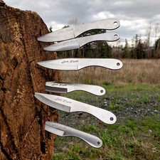 6pc Professional Jack Ripper Throwing Knife Set 440 Stainless Steel with Sheath picture