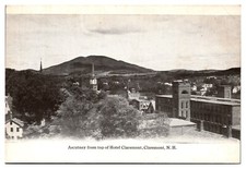 ANTQ Ascutney from top of Hotel Claremont, Town Scene, Claremont, NH picture
