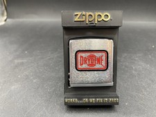Vintage Zippo Tape Measure Drydene  Motor Oil & Grease Company Advertisement. picture