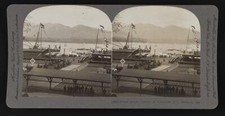 Prince Arthur's arrival at Vancouver B. C. March 31 1906 Old Photo picture