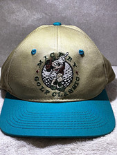 VTG Fresh Caps Disney Mickey Mouse Mickey Golf Classic Hat Beige/Blue OSFA Adult picture