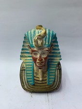 Unique Ancient Egyptian King Tut Bust Statue Pharaoh Mask Figurine Replica picture