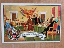 1956 Topps Presidents #2 Declaration of Independence picture