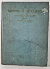 VTG Book c1932 A History Of The Gospels For Historical Study Synopsis 4 Gospels picture