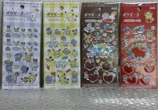 Pokemon Peaceful Place Pokepeace Glitter Sticker Sheet Set 4 Japan Cute picture