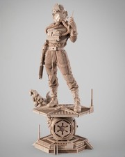 Elite Tie Fighter Pilot Resin Sculpture Statue Model Kit  Unpainted/Unassembled picture