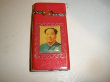 Vintage Chairman Mao Zedong Butane Torch Lighter Empty (19) picture