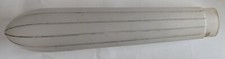 Rare Art Deco Zeppelin Airplane Glass Shade US Pat 123217 for Ray Schober Lamps picture
