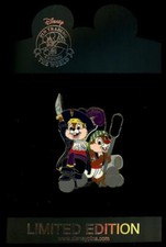 DS Pirates of the Caribbean Chip Dale LE 100 Disney Pin 58108 picture