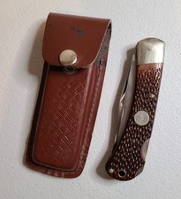 Remington UMC R-3 Double Blade Hunting Folding Knife Vintage Ex+ picture