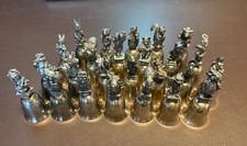 26 Vintage Beatrix Potter Silver Bells with clappers - New England collection picture