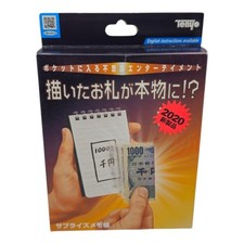 Tenyo Note A Bill 2020 Magic Trick T-291 Surprise Memo Pad New Sealed Japan picture