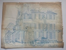 Rare Vintage Griswold Inn Essex CT Paper Placemat Hotel Restaurant Ephemera picture