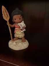 Precious Moments “Find Your Way” Disney Moana Very Rare picture