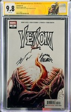 Venom #3 SIGNED by Cates & Stegman  CGC SS 9.8 Marvel 2018 1st Knull Full App picture