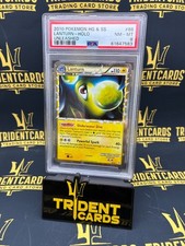 2010 POKEMON HEARTGOLD & SOULSILVER UNLEASHED #86 LANTURN-HOLO UNLEASHED PSA 8 picture