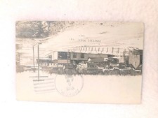 Real Photo Rare Early View of Powers, Michigan (Upper Peninsula). Postcard 1908 picture