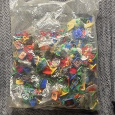 Vintage 1960s 70s Vending Machine Prize Charms 3.3 lb NOS Monster Ad Lot picture