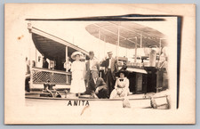 RPPC Postcard Anita Pleasure Boat Galveston Texas C1911 picture