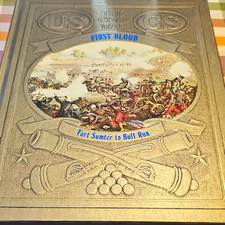 The Civil War: First Blood – Fort Sumter to Bull Run Hardcover Book picture