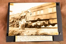 Fatal Train Collision Missouri Pacific Jacksonville 9½x7 1947 AP Wire Photo V34 picture