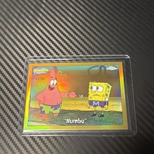 2025 Topps Chrome SpongeBob Wumbo Gold /50 SSP picture