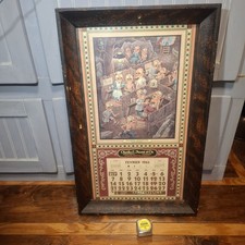 Charles E. Frosst et Cie MONTRÉAL CANADA Large Framed 1965 calendar picture