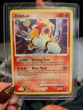Pokemon TCG: Entei 4/132 Diamond & Pearl Secret Wonders - Rare Holo - vintage picture