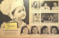 Prettiest Dionne Quint Contest Look Magazine Readers' Poll Vintage Print 1939 picture