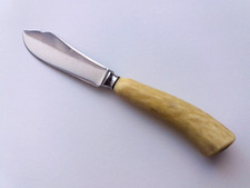 Soviet Vintage Knife, handle made of natural material. USSR Collectible Rare picture