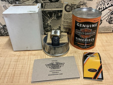 Vintage 1995 Harley-Davidson Racing Legacy watch in oil can box 99634-95V picture