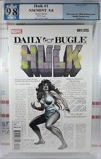 💥 HULK #1 2017 PGX 9.8 MIKE VOSBURG ONE PER STORE VARIANT Savage She-Hulk WP picture