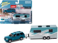 2005 Cadillac Escalade Teal Metallic with Camper Trailer Limited Edition to 6012 picture