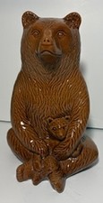 Frankoma Pottery Bear Family Limited Edition #433/2000 picture