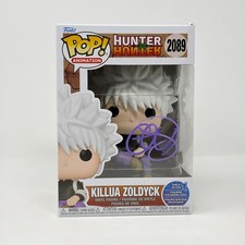 Cristina Vee Hunter X Hunter Killua Zoldyck #2089 Signed Funko Pop JSA Certified picture