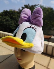 Disney Daisy Duck Costume Hat Cap Plush cosply gift new picture