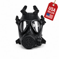 SafeGuardian CBRN Full Face Gas Mask 40mm Compatible Respirator Hydration Port picture