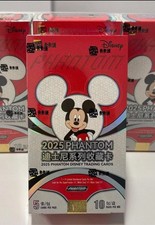 2025 Kakawow Phantom Disney Trading Cards Sealed Box 10 Packs of 5 Cards picture
