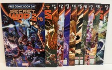 Secret Wars 0-9 COMPLETE Set 2015 Marvel 1st God Emperor Doom HIGH GRADES MCU 🔑 picture