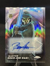 2026 Topps Star Wars Chrome #141 Master Eeko-Dio Daki - Auto - Daniel Haysbert picture